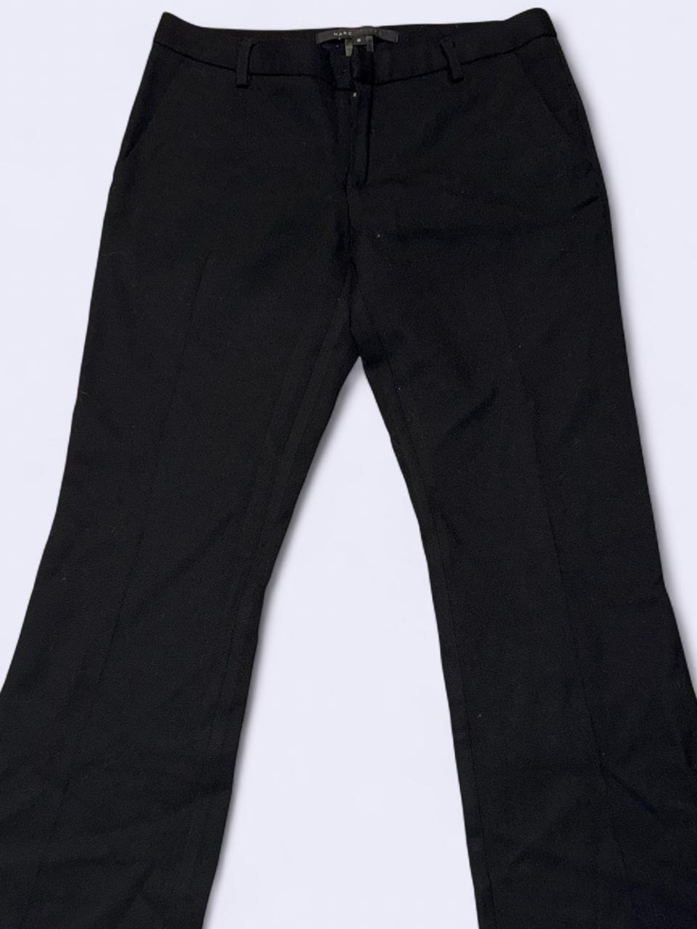 Marc Jacobs Black Wide Leg Cropped Dress Pants Size 2